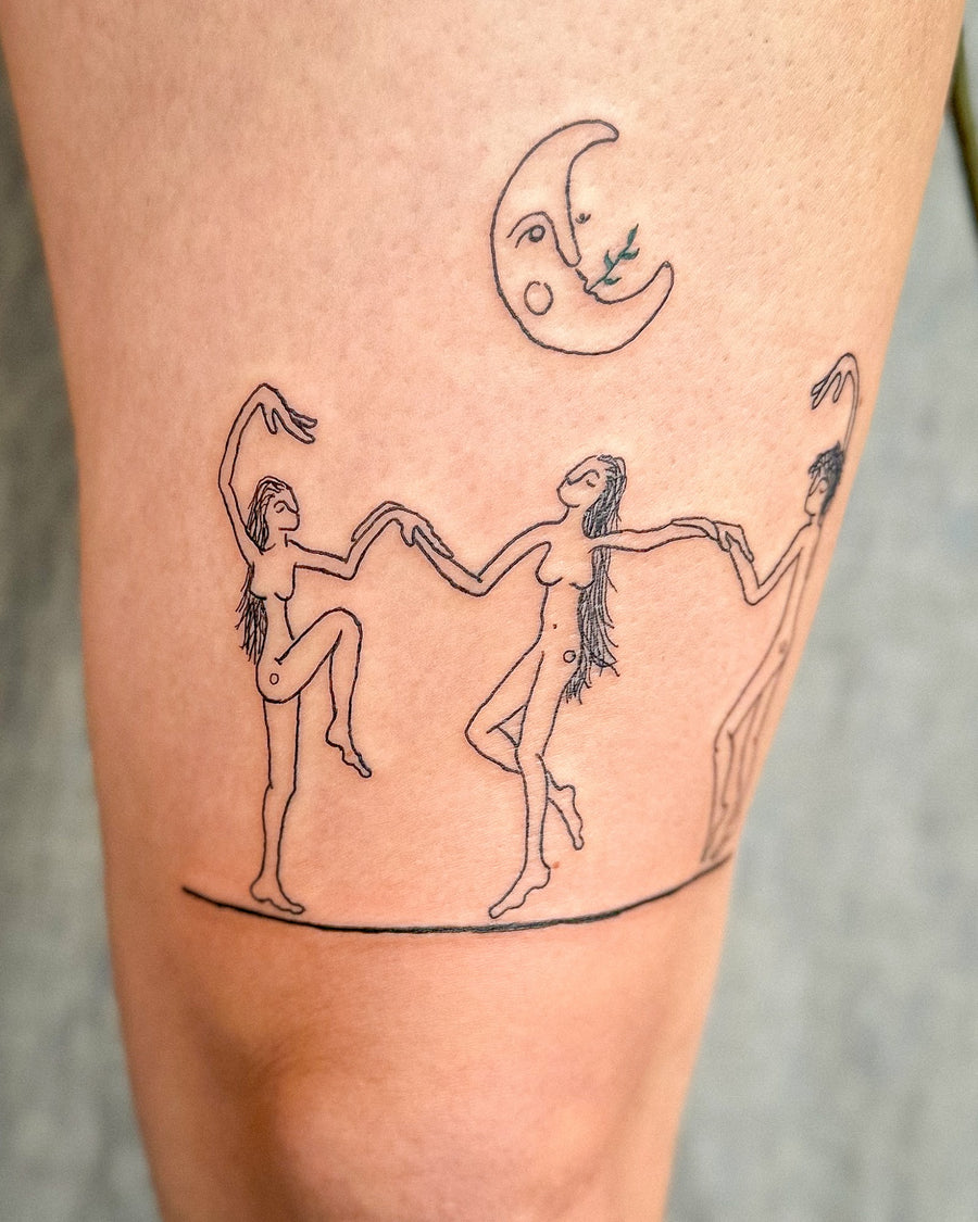 Fine line tattoos