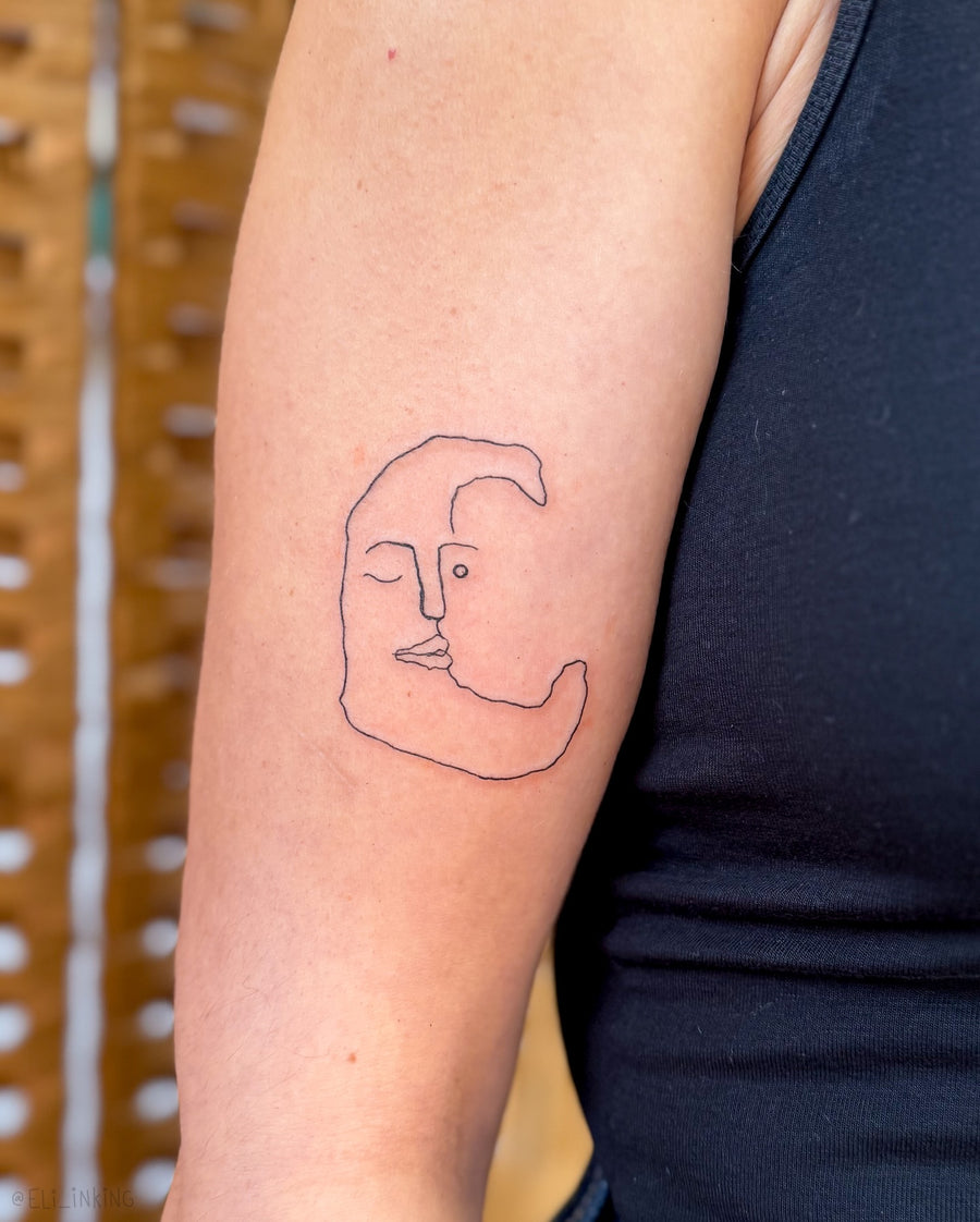 Moon tattoos