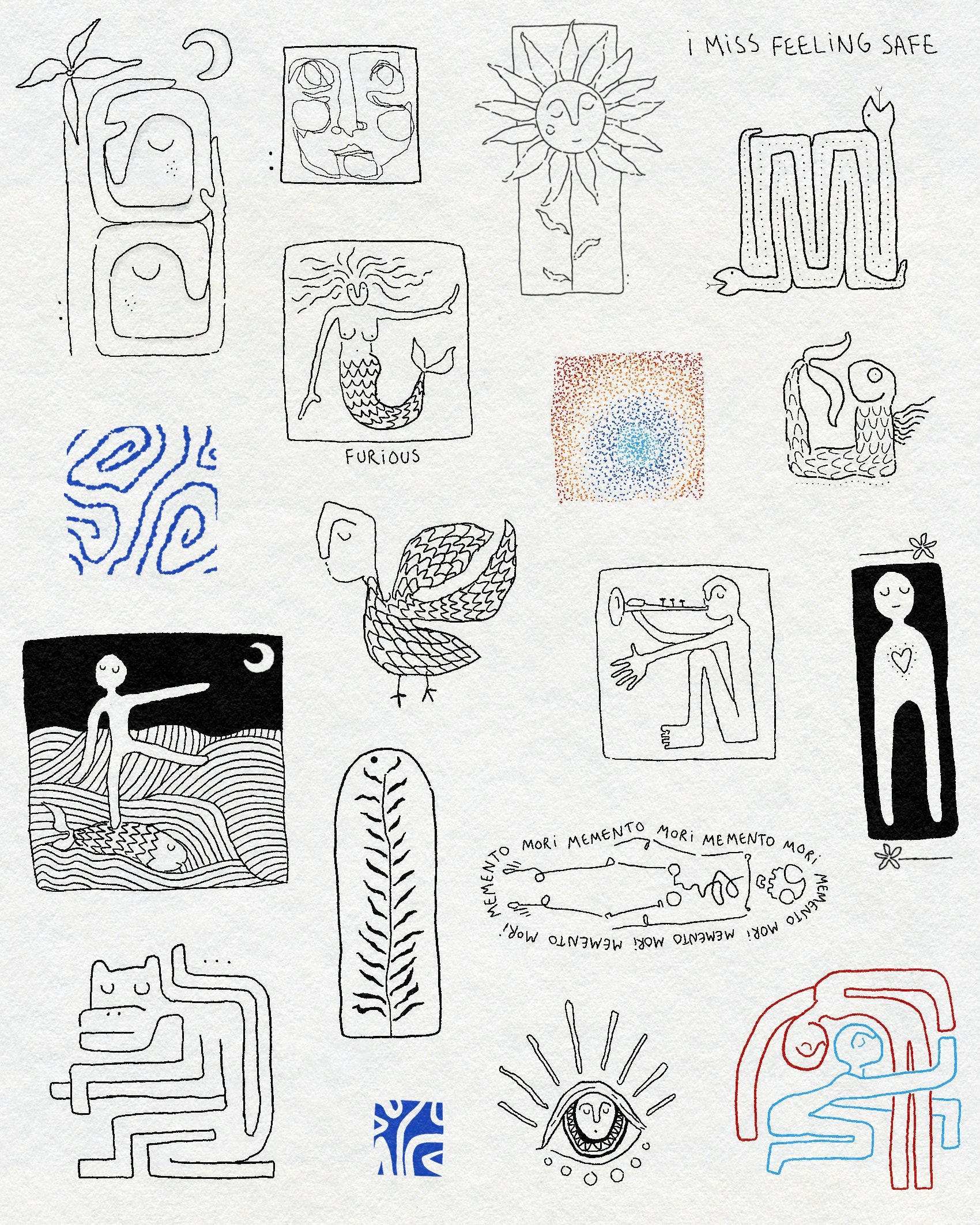 Nature Tiles – Eli Inking